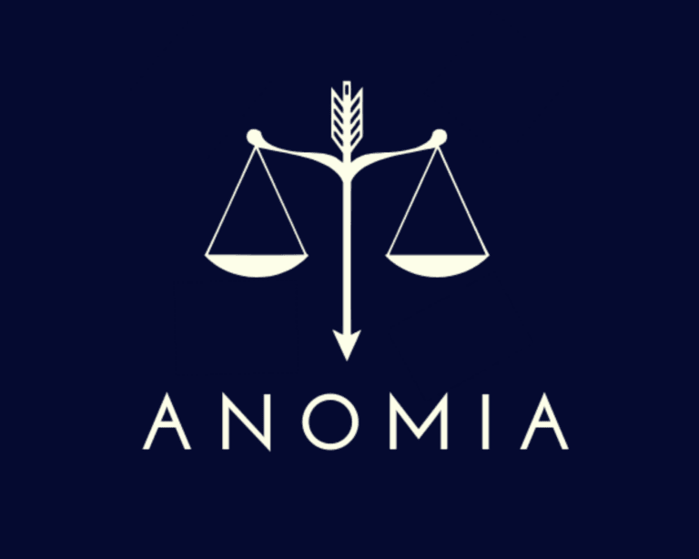 logo anomia fond bleu
